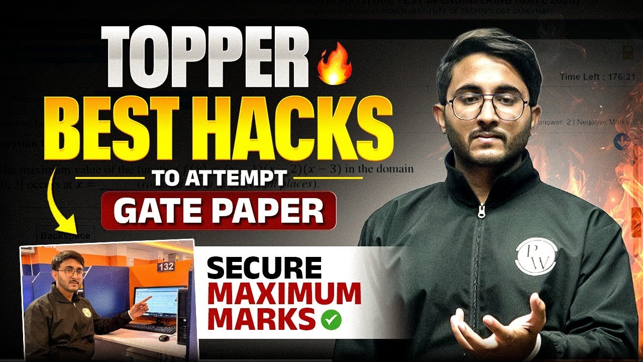 Topper Hacks to Attempt GATE Paper | Topper's Way To Secure Maximum Marks in GATE 2026