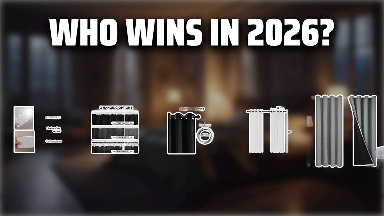 The Top 5 Best Blackout Curtains in 2026 - Must Watch Before Buying!