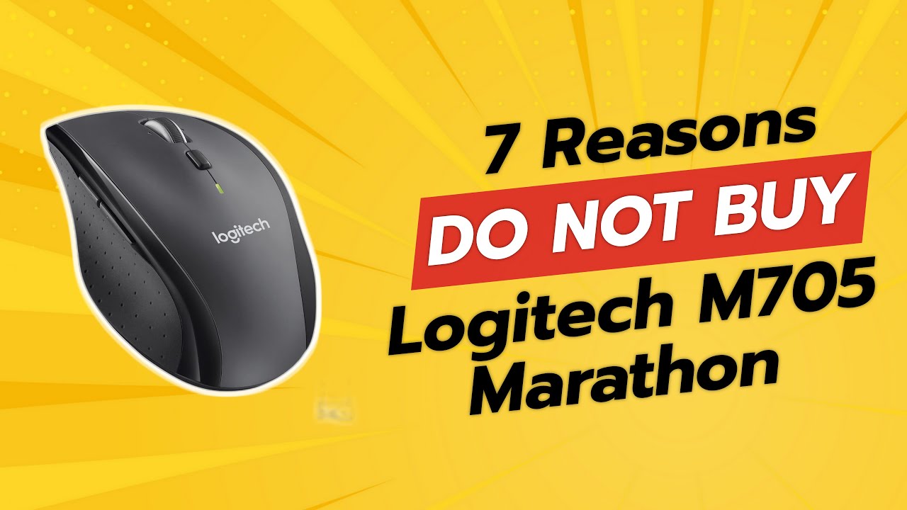 DON'T BUY Logitech M705 Marathon Wireless Mouse UNTIL YOU WATCH THIS! 🔥 (7 Reasons)