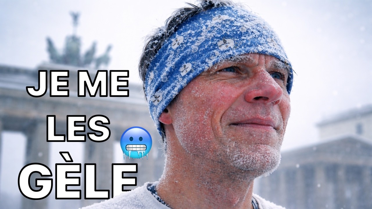 Premier run à Berlin 🇩🇪 | 29 km sous −11°C ⛄️