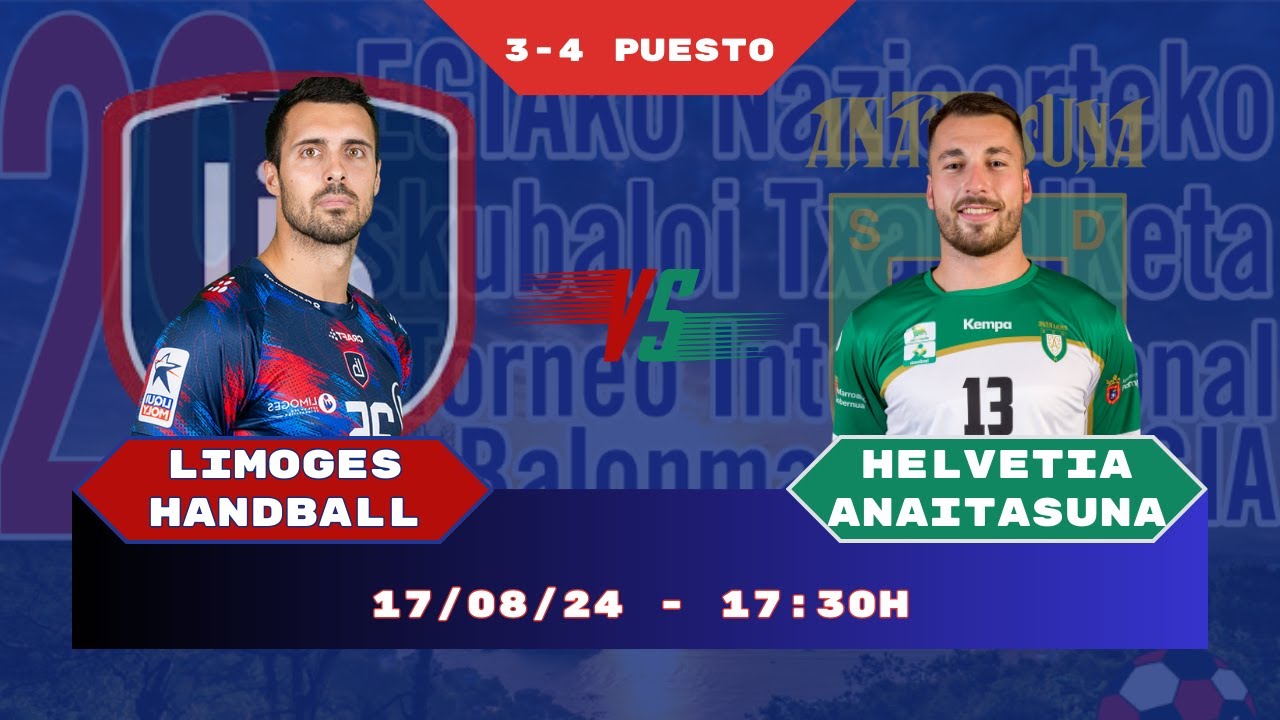 3-4 PUESTO: LIMOGES HANDBALL - HELVETIA ANAITASUNA