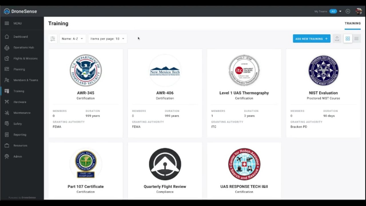 Basic Training Webinar: Training & Certification Tracking