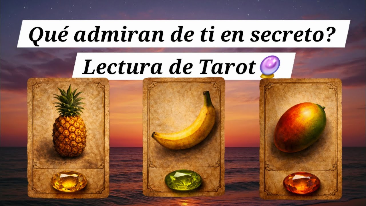 Qué admiran de ti en secreto? 🔮 Lectura Tarot interactivo 