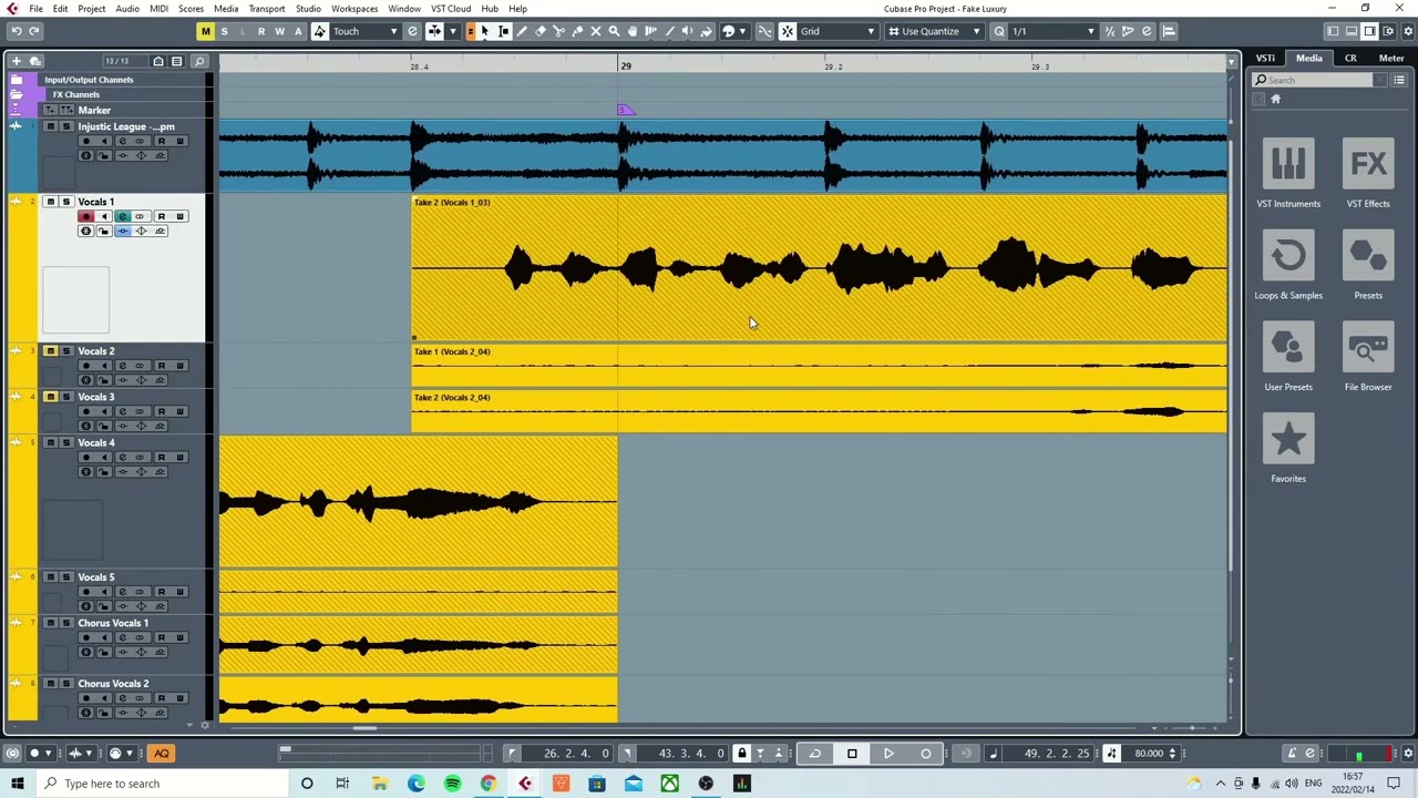 How to change Cubase Waveform colour to black
