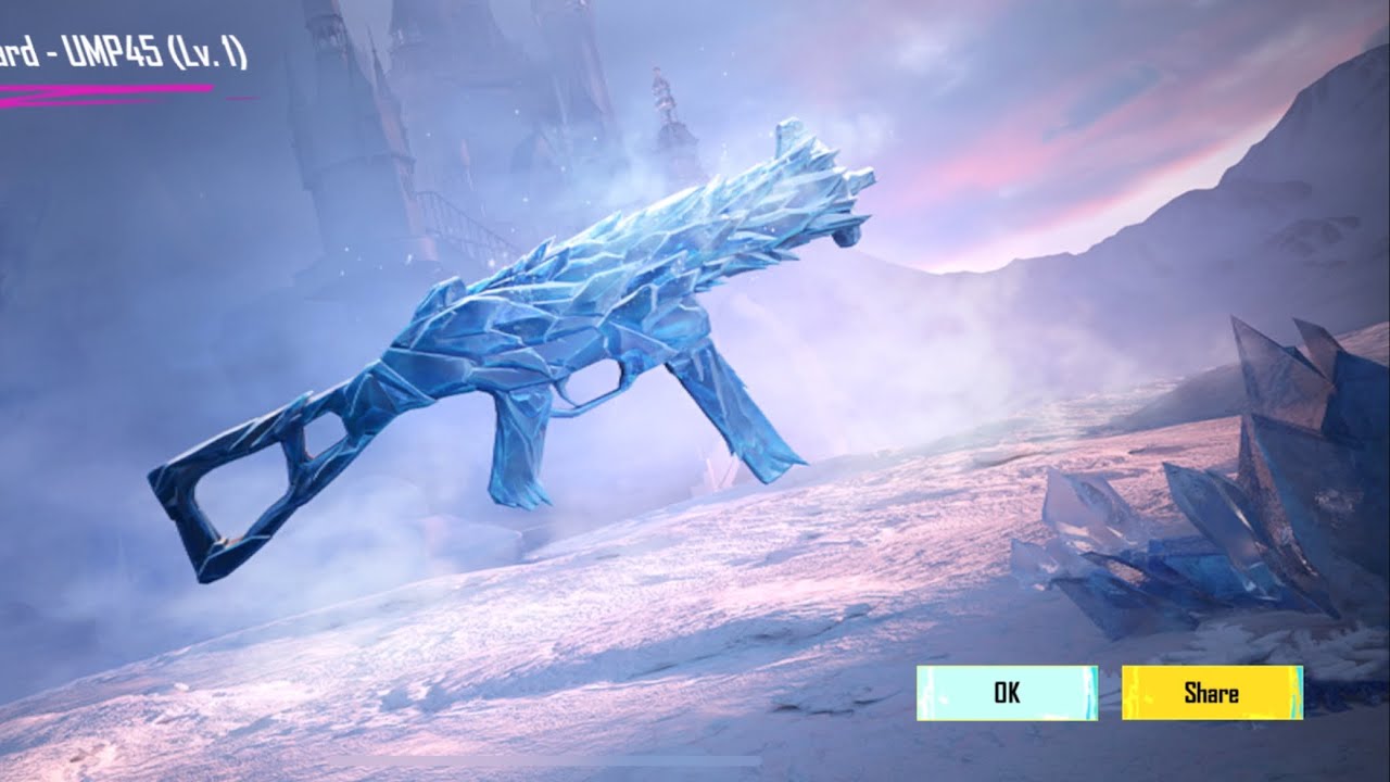 🥶Ump Glacier 6000 Uc Crate Opening | Bgmi Crate Opening
