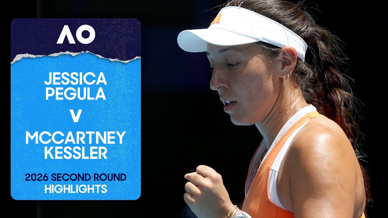 Jessica Pegula v McCartney Kessler Highlights | Australian Open 2026 Second Round