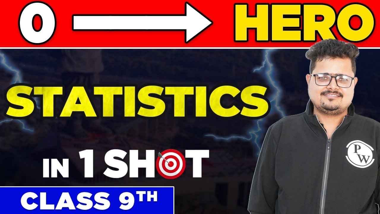 STATISTICS in One Shot - From Zero to Hero | Class 9th