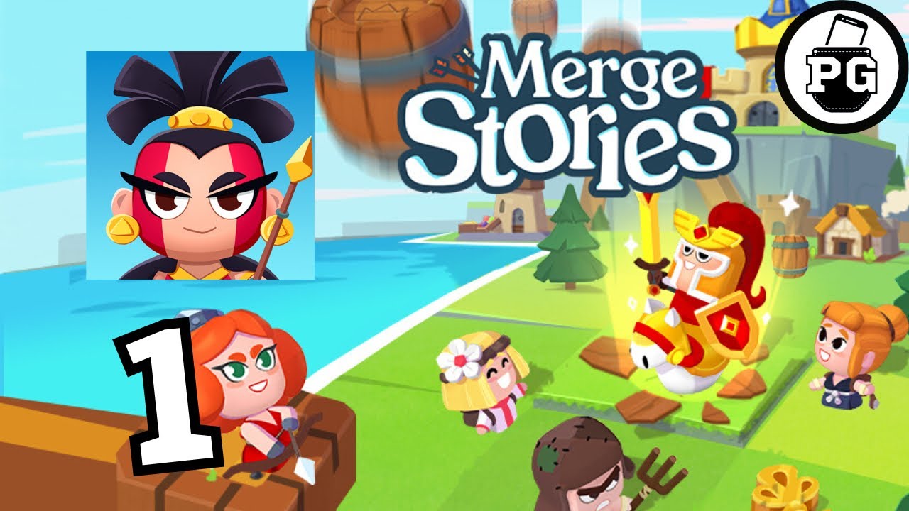 New AWESOME Adventure Merge Game - Merge Stories - Merge Games Gameplay Walkthrough 🏝️ |Part 1|