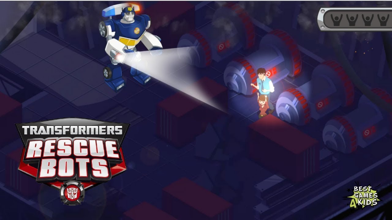 CHASE: Police-Bot Mission! | Transformers Rescue Bots: Hero Adventures #117 By Budge