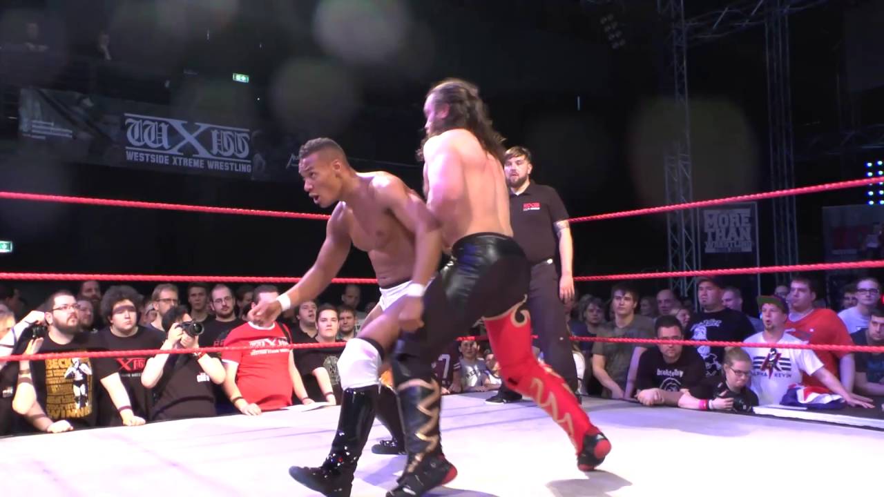 Francis Kaspin vs. Kim Ray von wXw Shortcut to the Top