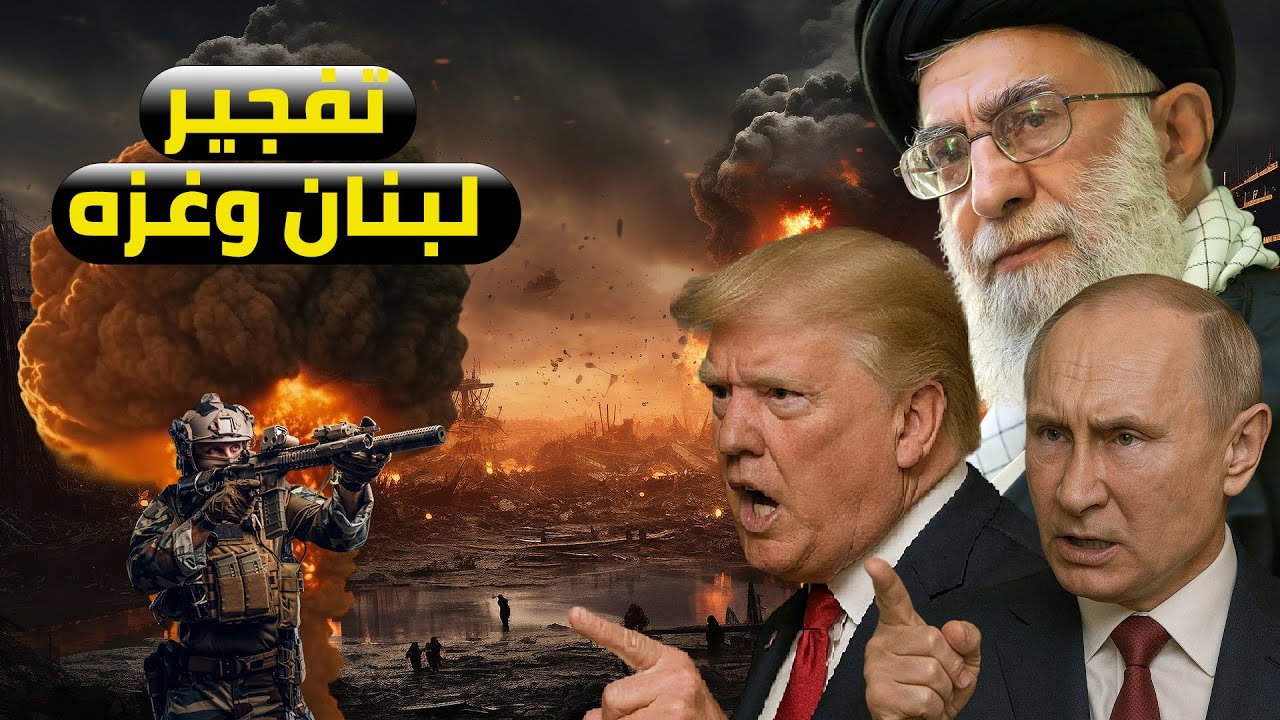 توغل إسرائيلي وتفجيرات لبنان وغزه وضربه روسيه فى سومى وفضايح ملفات ابستين ل ترامب وزوجته