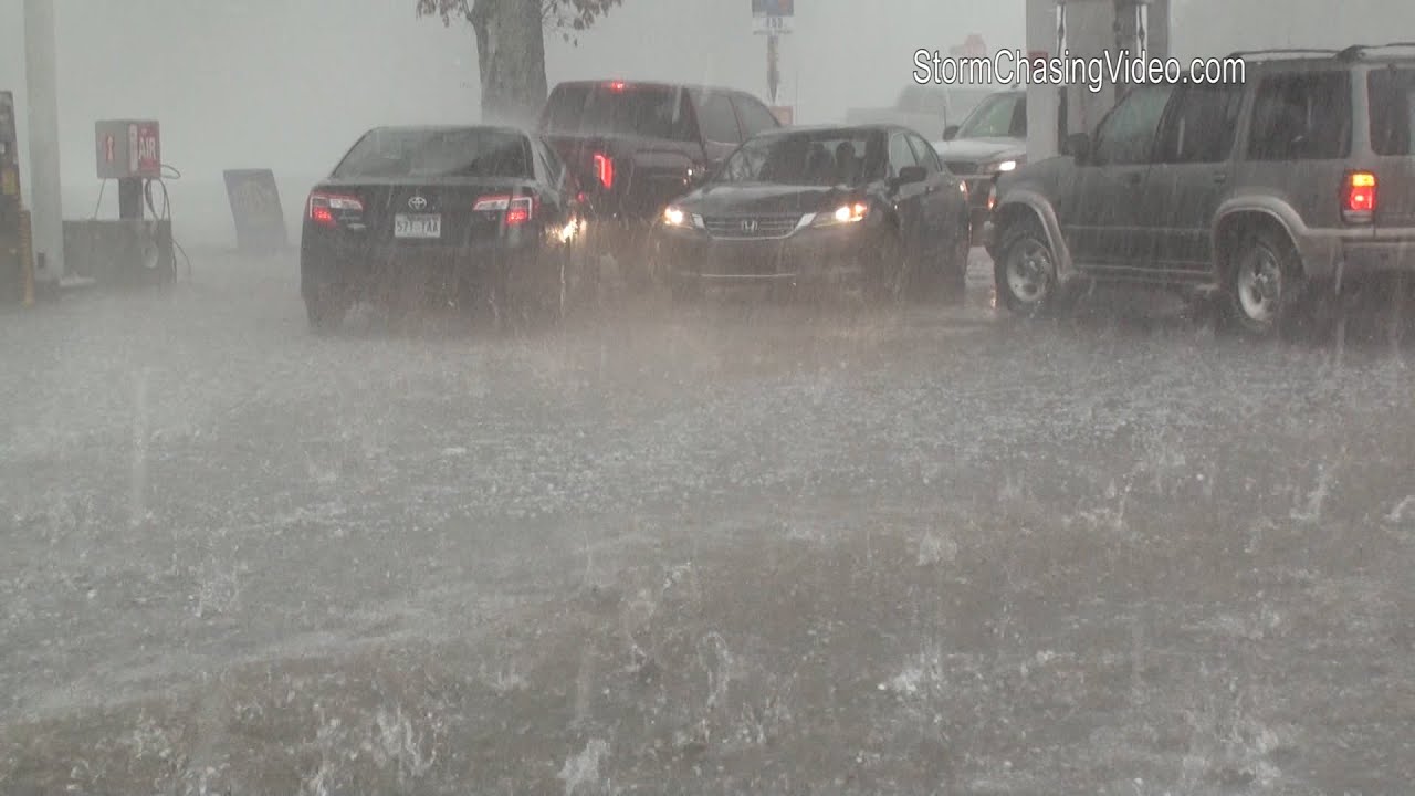 Shaw, AR Massive Hail Storm Slams Motorists just south of Little Rock. - 3/13/2016