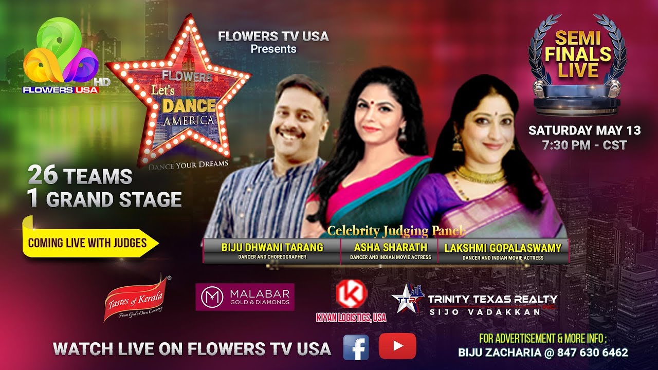 Flowers Lets Dance America Semi Final LIVE
