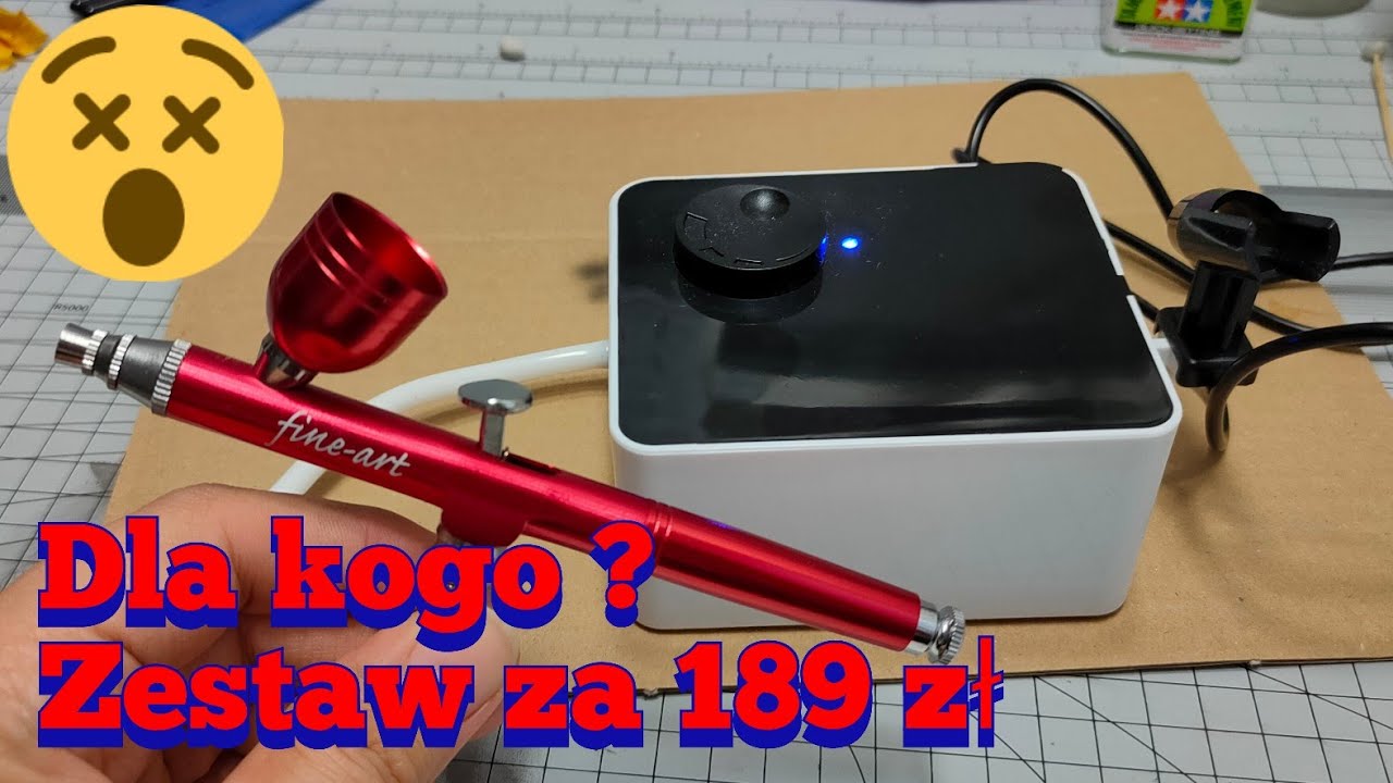 Kompresor i aerograf za 189 zł