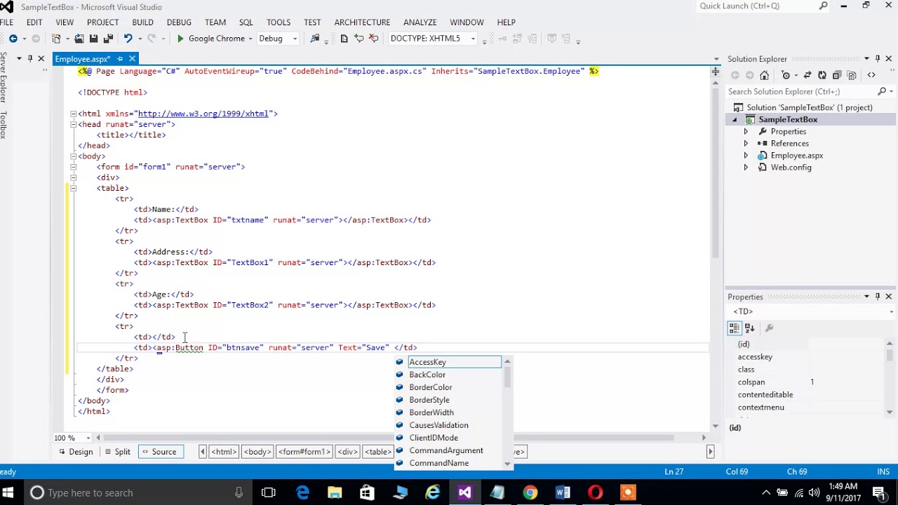 Textbook Control in asp.net C#