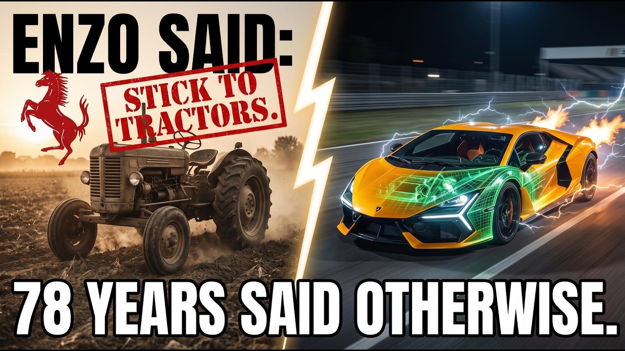 Lamborghini's COMPLETE Transformation | Tractors to Hypercars!