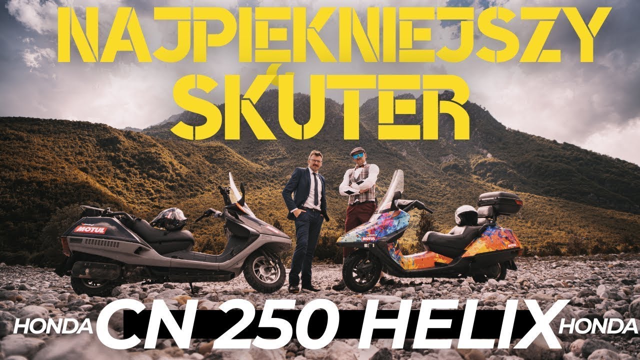 Tak brzydki, że aż piękny. Honda CN 250 Helix, czyli skuter w Albanii