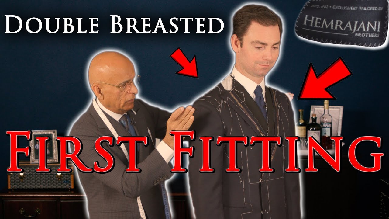 A MILESTONE: My Very First Double Breasted Suit | Kirby Allison