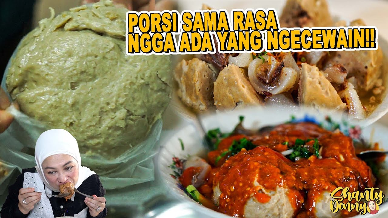 DIJAMIN KENYANG!! PORSI SAMA RASA NGGA ADA YANG NGECEWAIN!! BAKSO MANG ENTIS!!