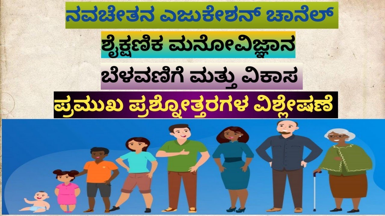 ಶೈಕ್ಷಣಿಕ ಮನೋವಿಜ್ಞಾನ/  ಬೆಳವಣಿಗೆ ಮತ್ತು ವಿಕಾಸ   / ಹಿಂದೆ ಪರೀಕ್ಷೆಗಳಲ್ಲಿ ಕೇಳಲಾದ ಪ್ರಶ್ನೋತ್ತರಗಳ ವಿಶ್ಲೇಷಣೆ