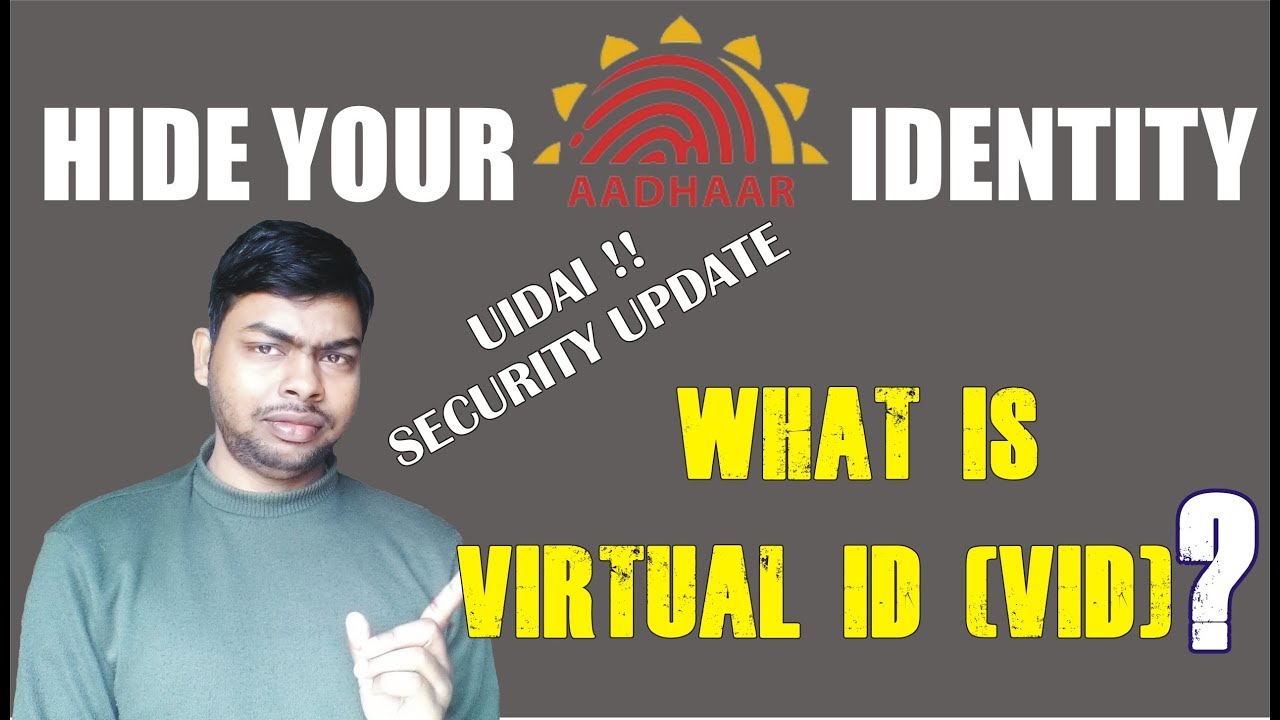 What is Virtual ID & How to Generate Aadhaar Virtual ID? UIDAI !