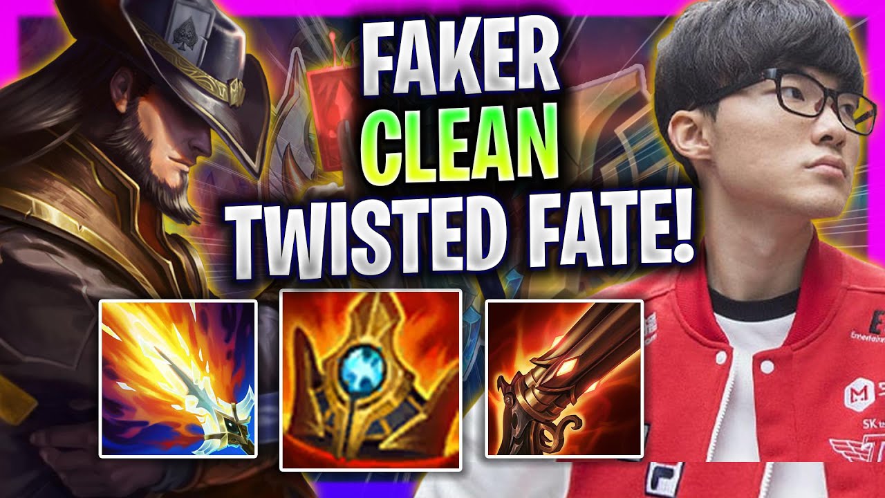 FAKER IS SO CLEAN WITH TWISTED FATE! - T1 Faker Plays Twisted Fate Mid vs Yone! | Season 2024