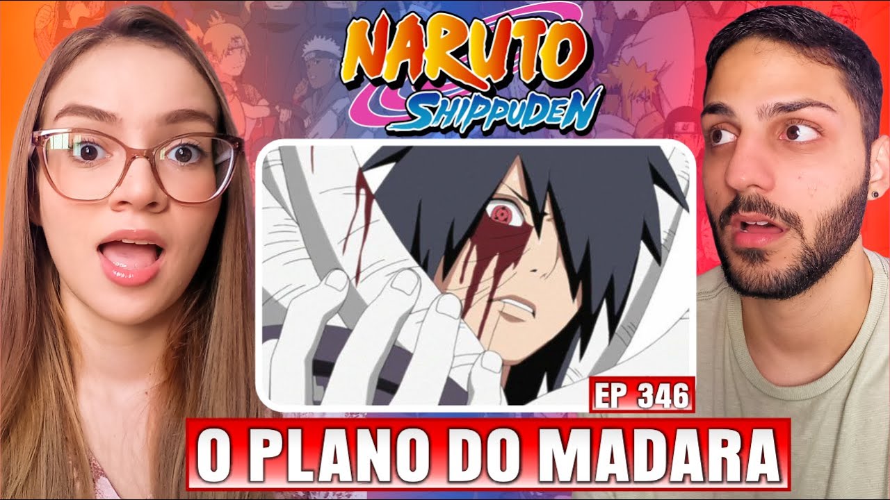 (ORIGEM DA AKATSUKI 🤯) Professora de Geografia ASSISTE NARUTO SHIPPUDEN｜EPISÓDIO 346｜REACT