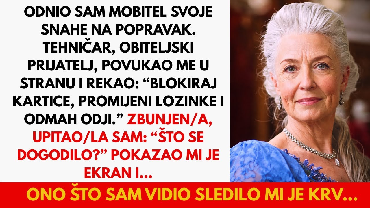 Uzeo sam snahin mobitel na popravak — serviser je rekao: “Odmah izađite iz kuće!”
