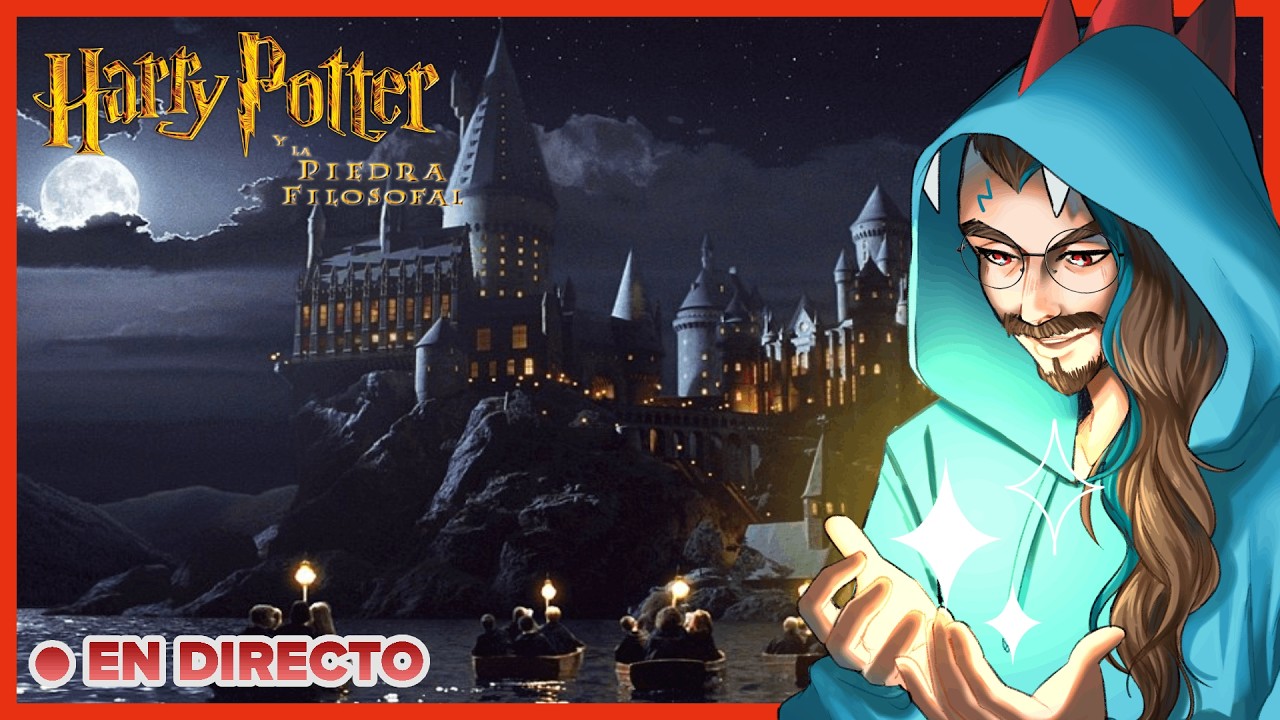 ⚡️ HARRY POTTER Y LA PIEDRA FILOSOFAL 🪄 JUEGO COMPLETO de la PS2 en DIRECTO 🔴 (sí jaja)