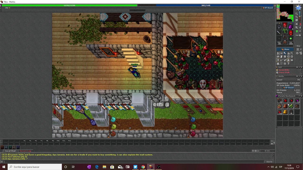 Tibia - Cómo subir skills offline // Solo premium