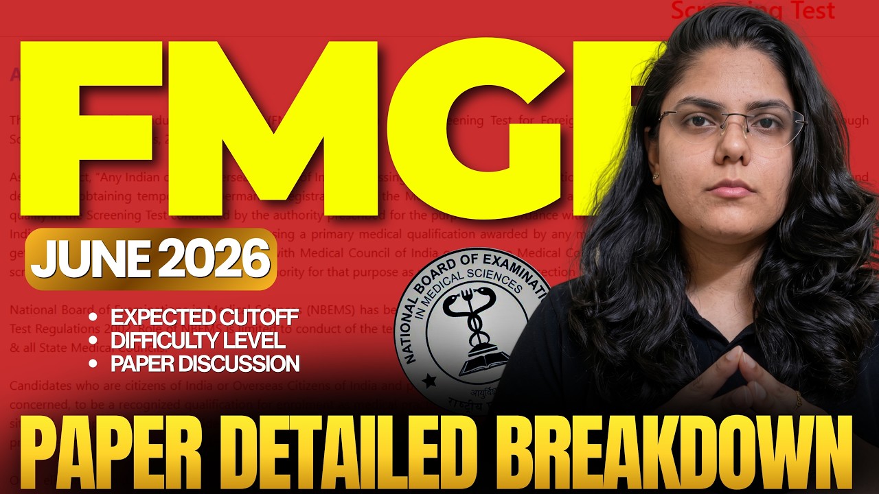 FMGE June 2026 Exam Analysis | Complete Paper Review #fmge #fmge2026