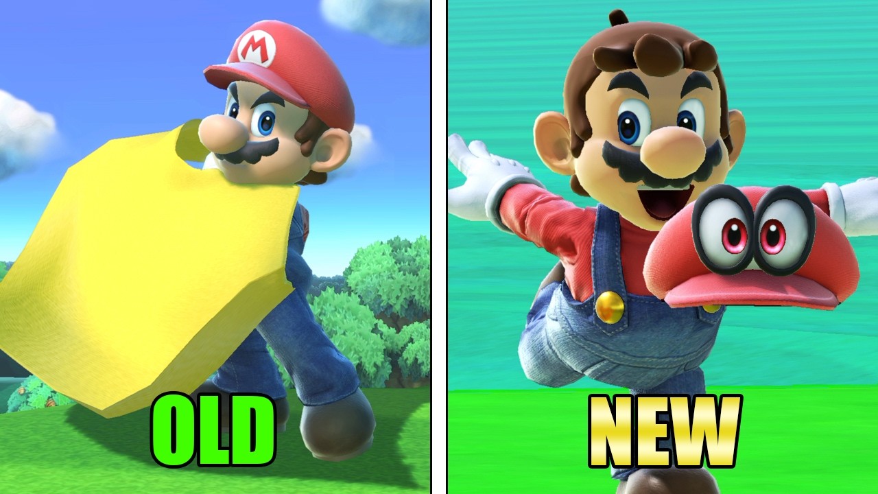 Марио получает НОВЫЕ приемы в Smash Ultimate