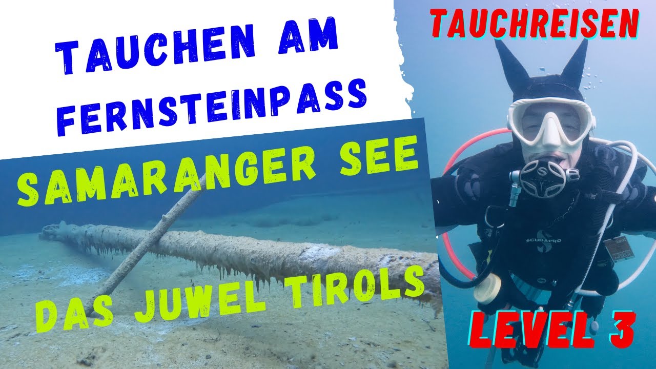 Tauchen  im Samaranger See.