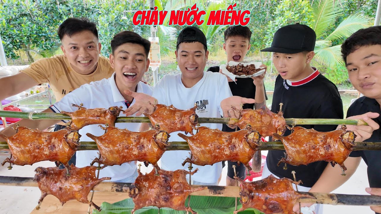Chảy Nước Miếng Với Món Chuột Quay Da Giòn Cực Ngon Giòn Tan