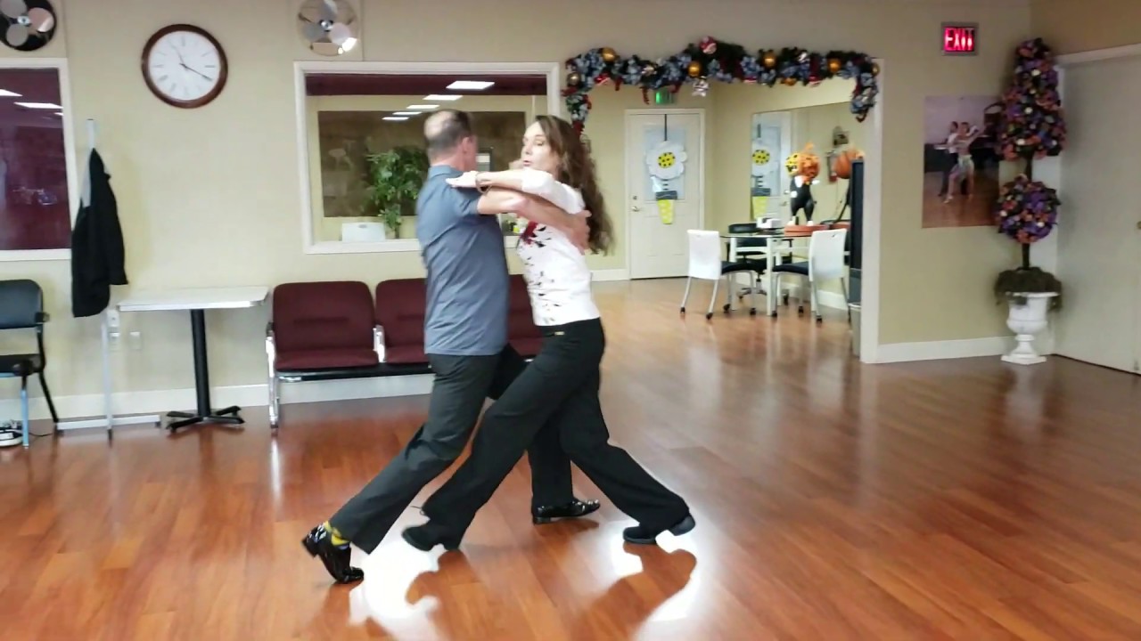 Quickstep, Quick Open Reverse, Lady's Footwork