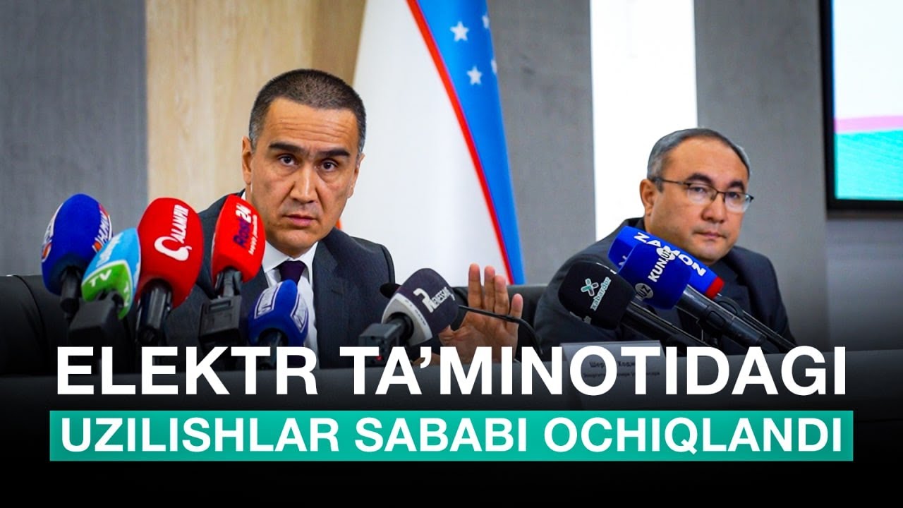 Elektr taʼminotidagi uzilishlar sababi ochiqlandi