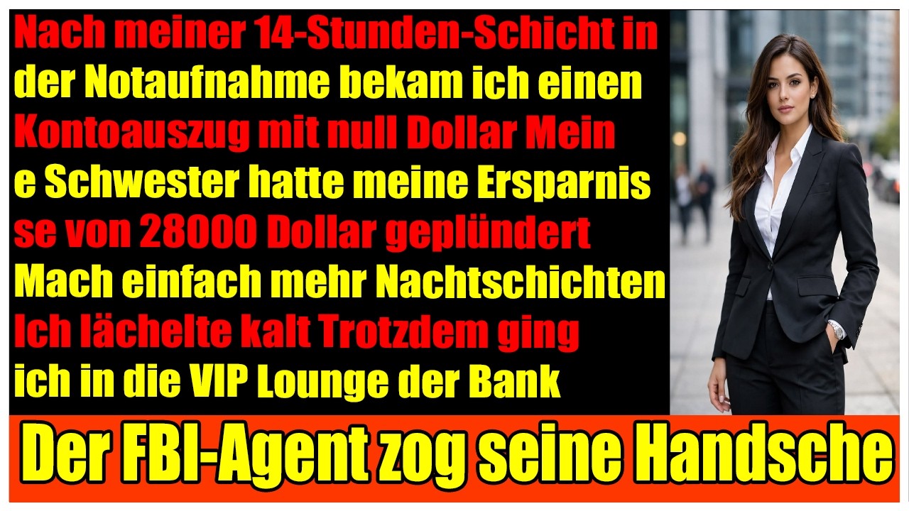 Nach ER Schicht Papas OP Fonds leer  Schwester nahm alles für Heilreise