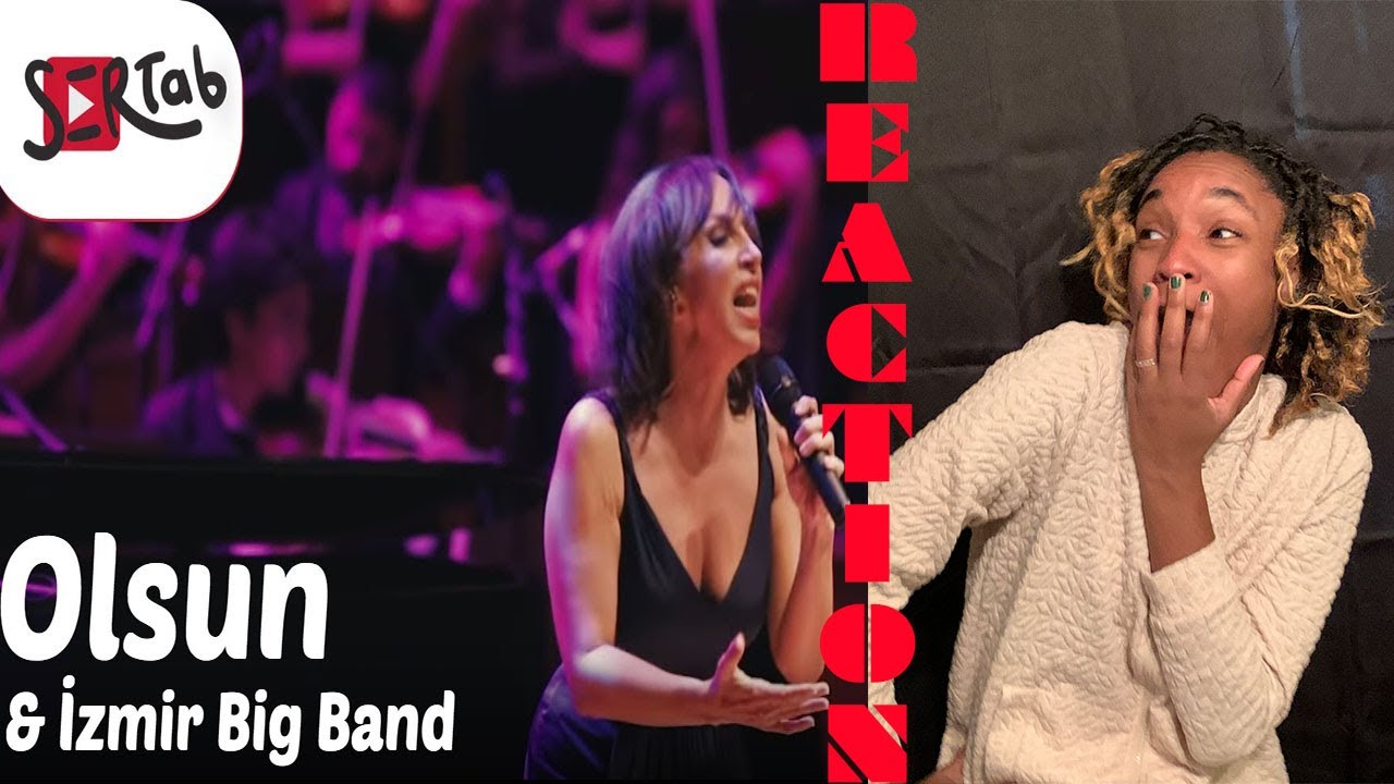 Sertab Erener & İzmir Big Band - Olsun | REACTION (InAVeeCoop Reacts)