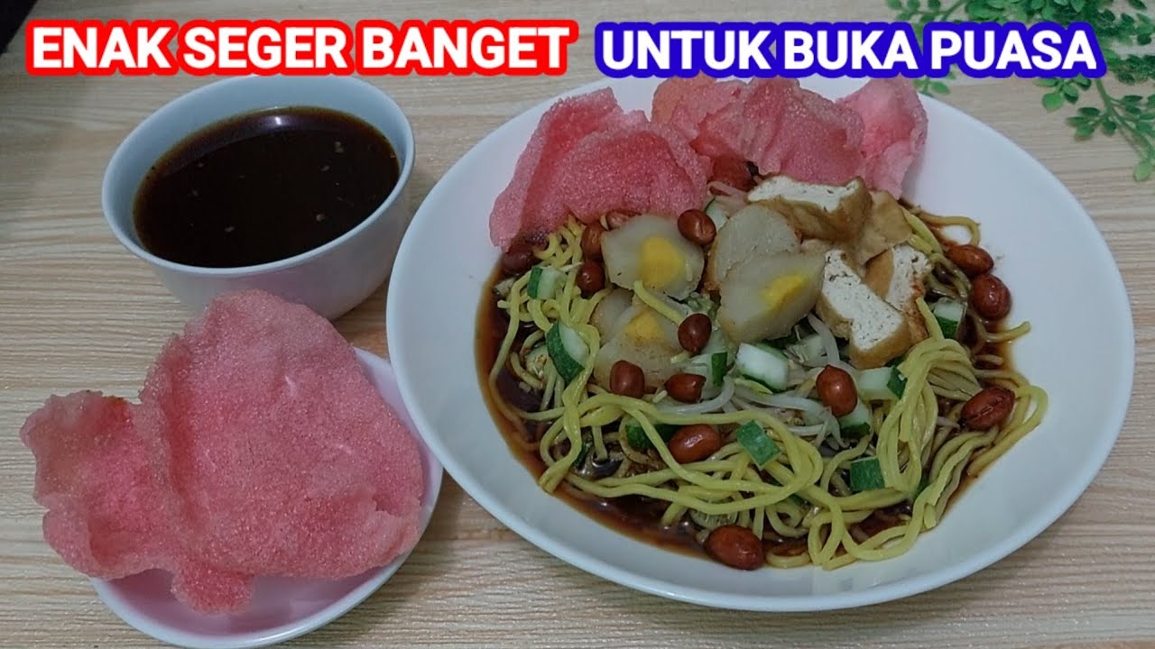 wajib dicoba RUJAK MIE PALEMBANG // RUJAK TAHU LAMPUNG seger & enak banget