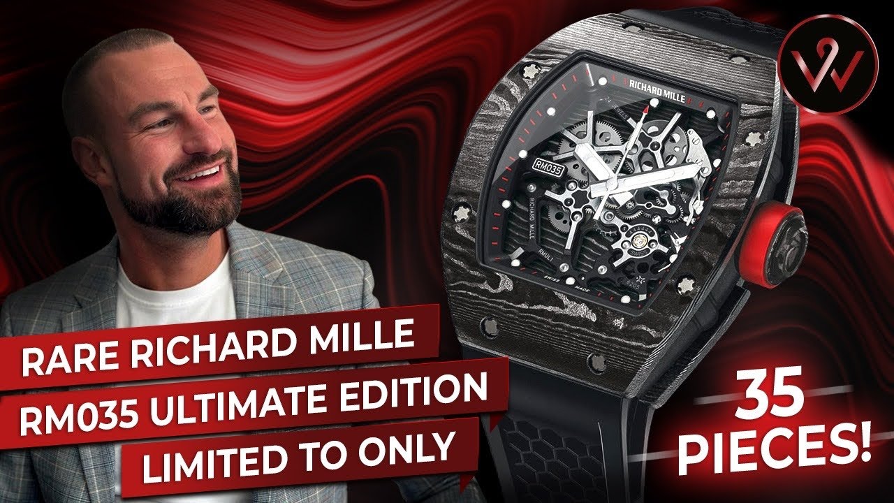 КРАЙНЕ РЕДКИЕ часы Richard Mille RM035 Ultimate, лимитированная серия всего 35 экземпляров! Офици...