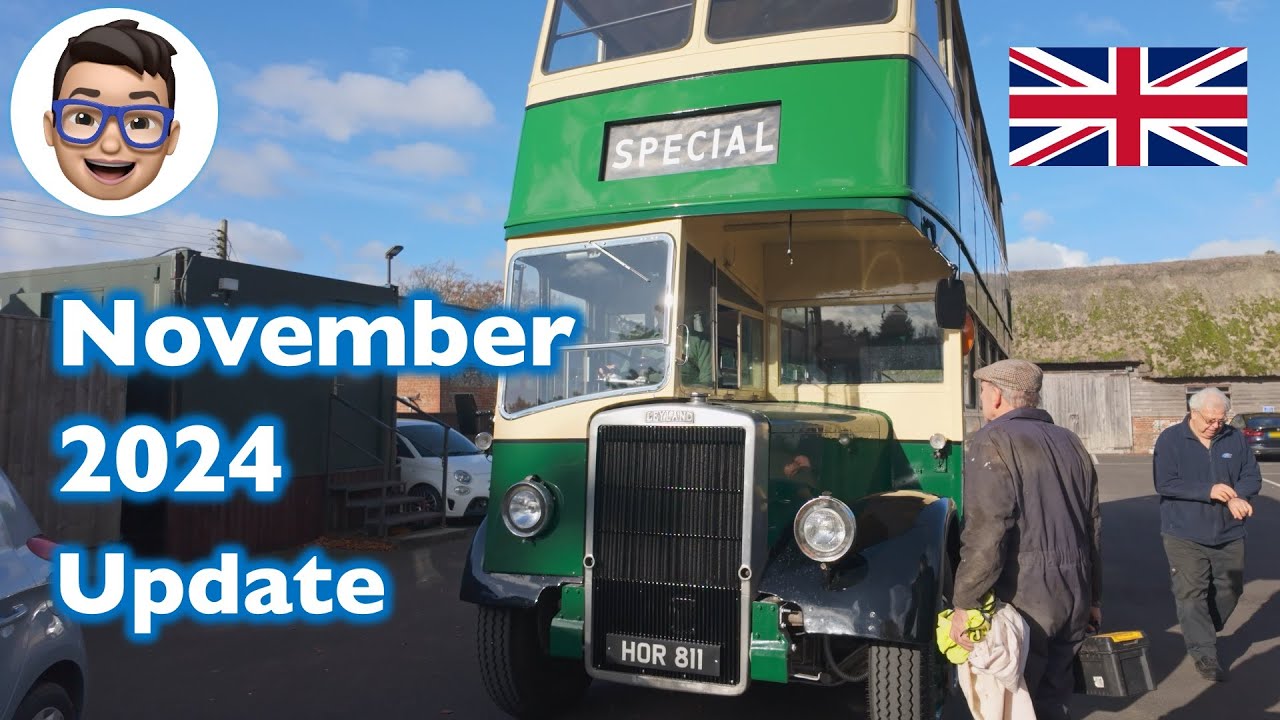 Test drive the 1950 Leyland Titan PD2 | November 2024 Update from Friends of King Alfred Buses