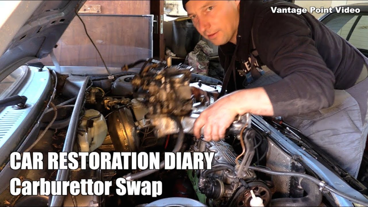 Carburettor Swap: Mobility Kadett Car Restoration Diary #9