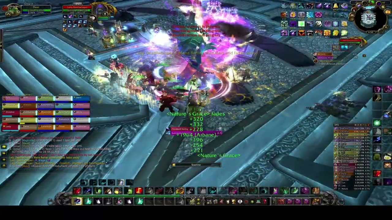 Lady Deathwhisper 25 Normal WOTLK (Warmane - Lorderon)