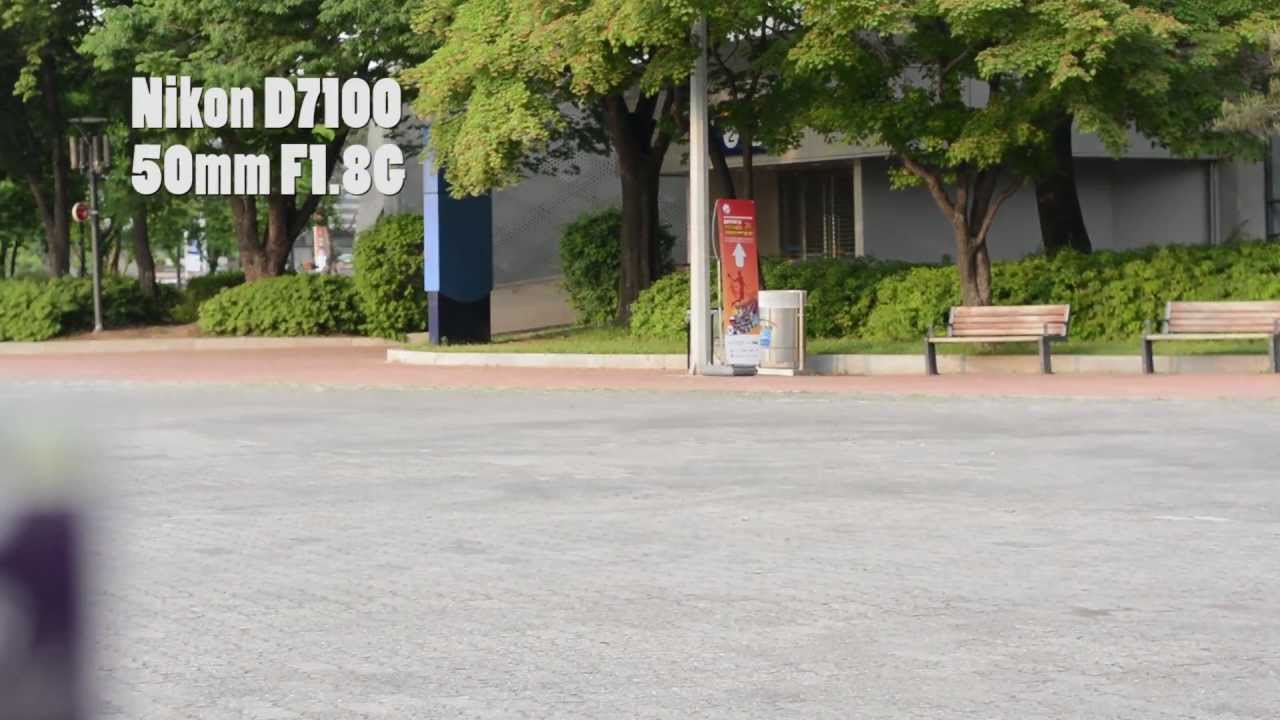 Nikon D7100 VS Samsung NX300 Video AF test