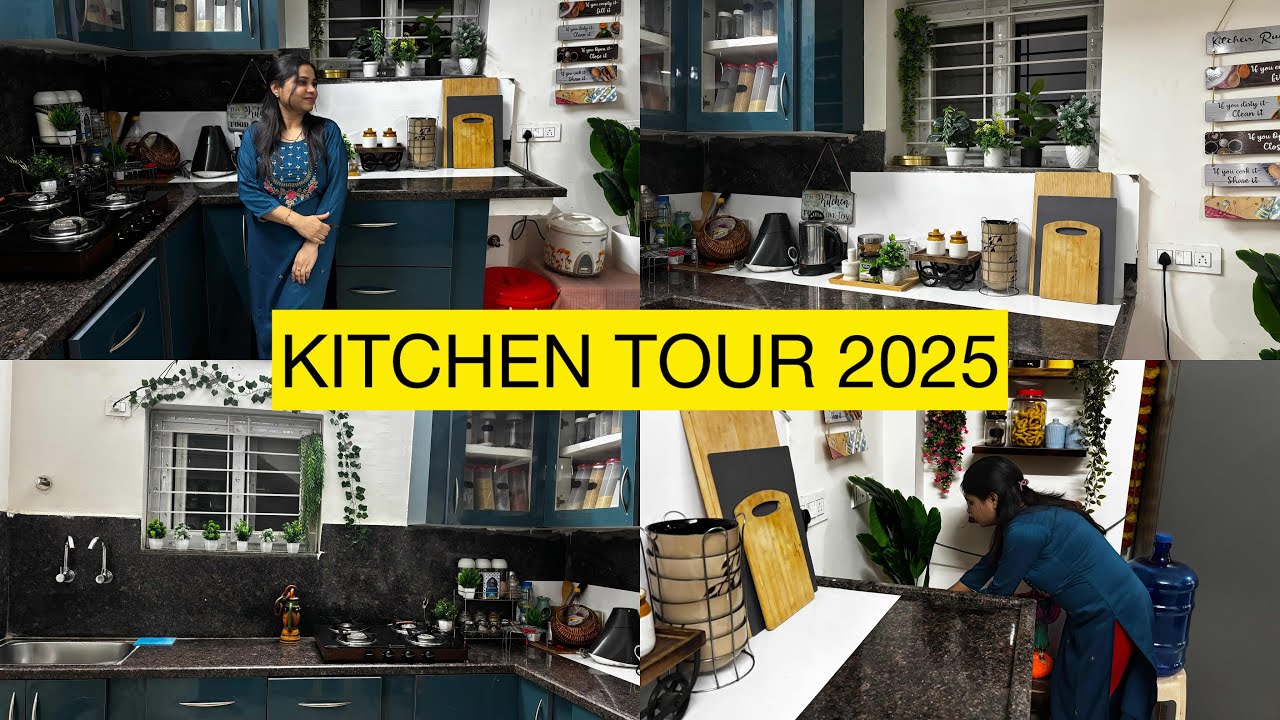 Indian kitchen tour 2025 | The most requested video on my channel