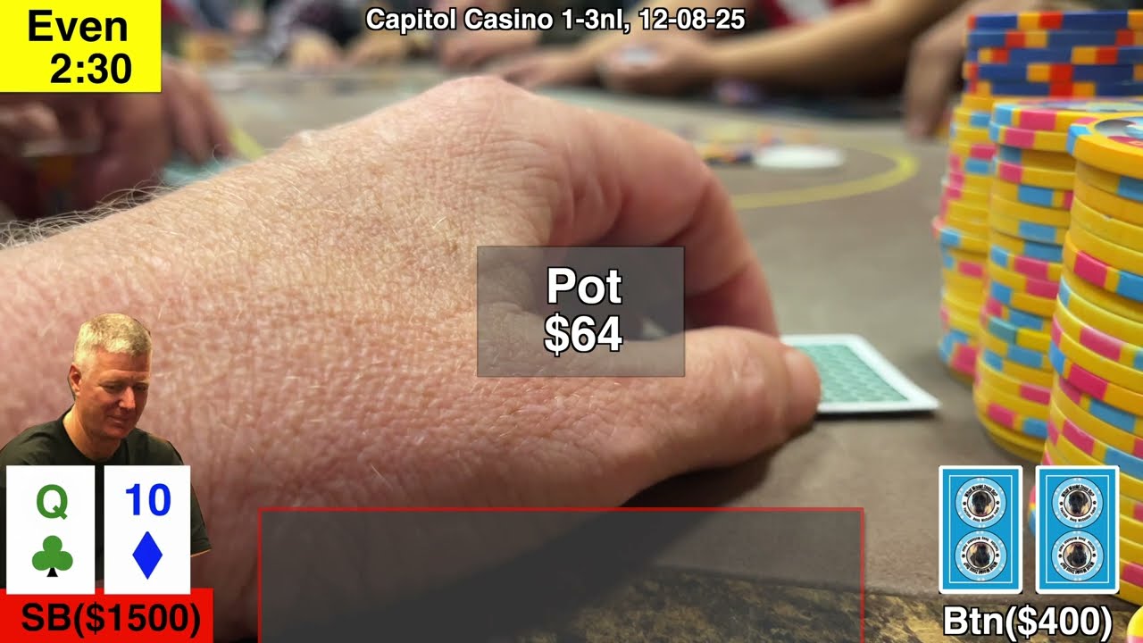 Every Hand, Hero Call or Fold,    poker vlog 278