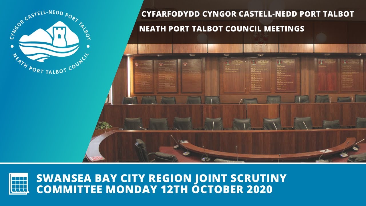 Swansea Bay City Region Joint Scrutiny Committee Monday 12th October 2020