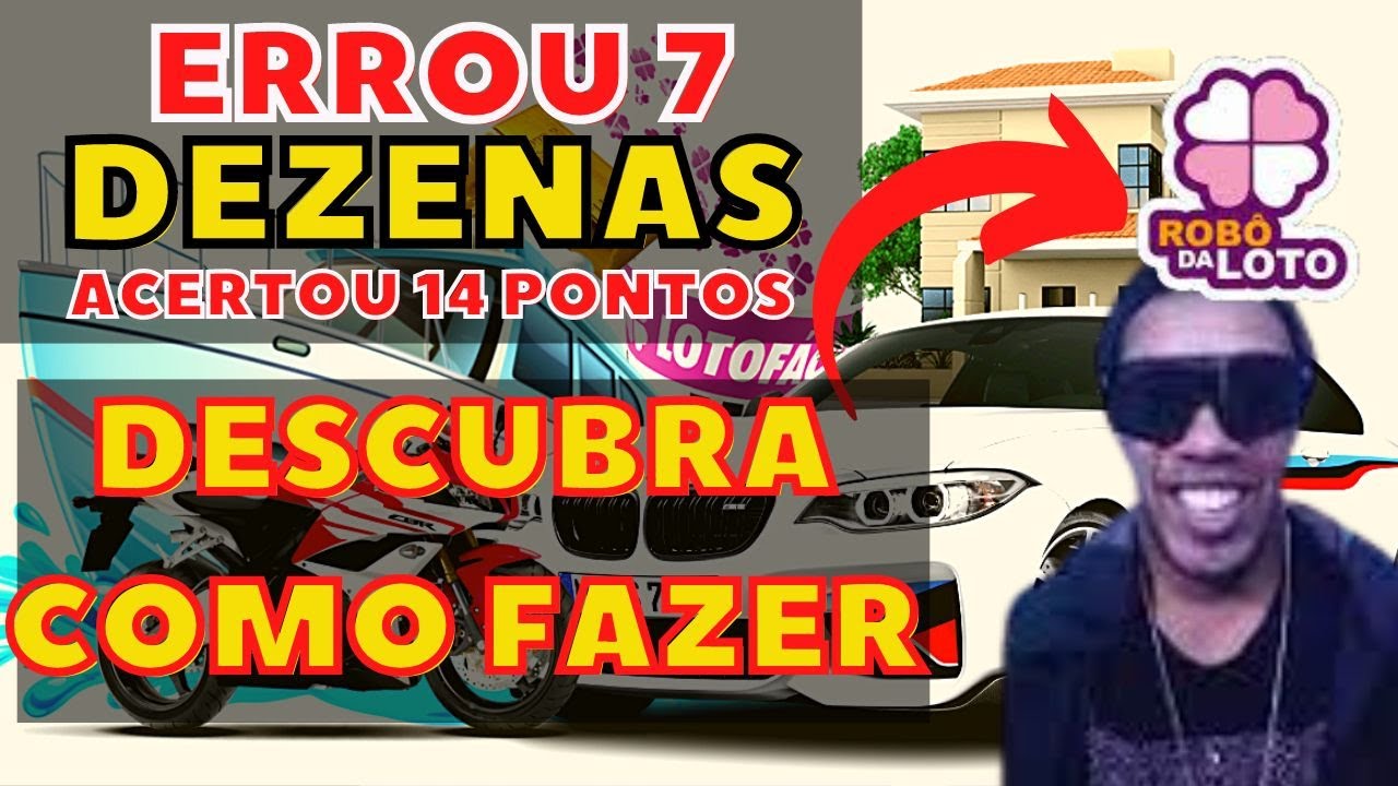 ROB&Ocirc; DA LOTO &Eacute; GOLPE? TESTEI ERRE 7