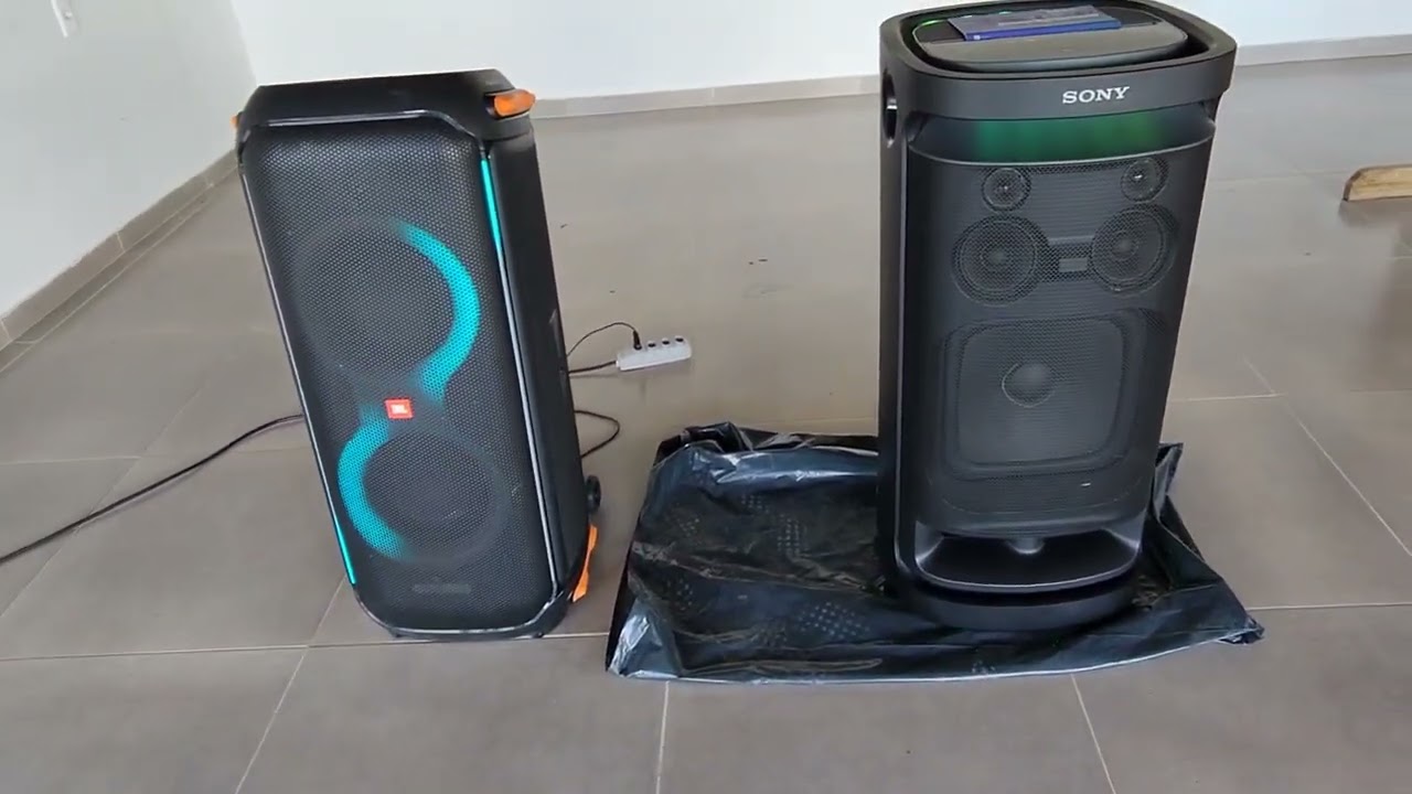 JBL PartyBox 710 vs Sony XV900 comparação
