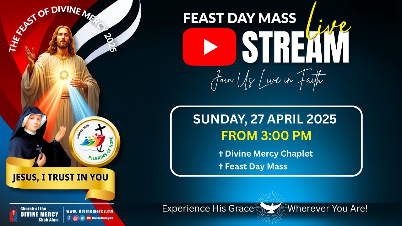 Catholic Mass | Divine Mercy Sunday | 27 April 2025